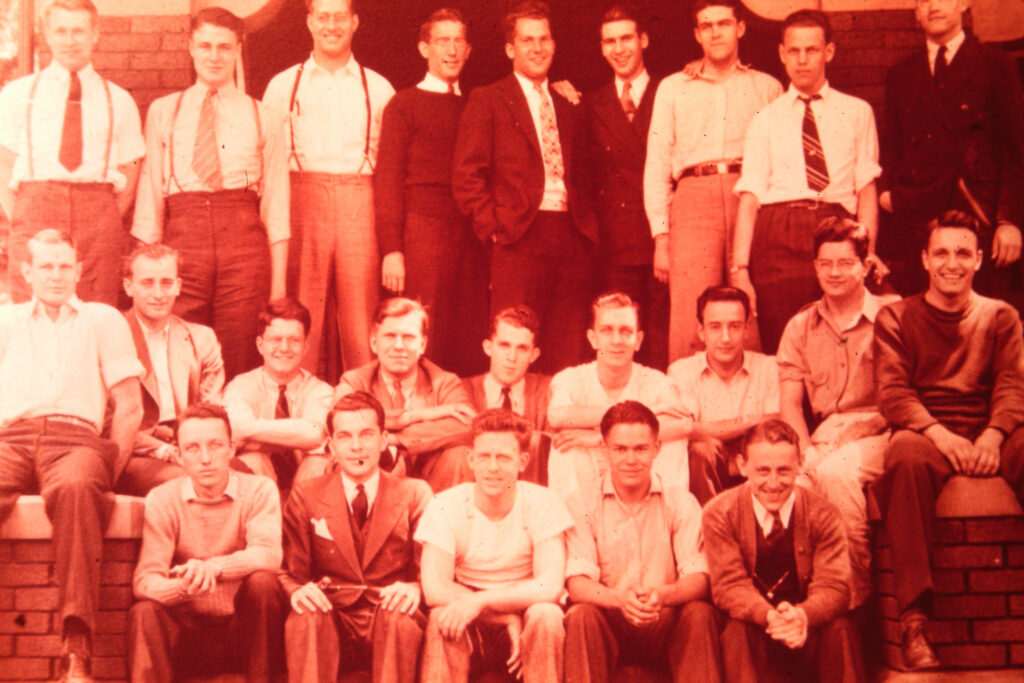 Historic Theta Tau group portrait